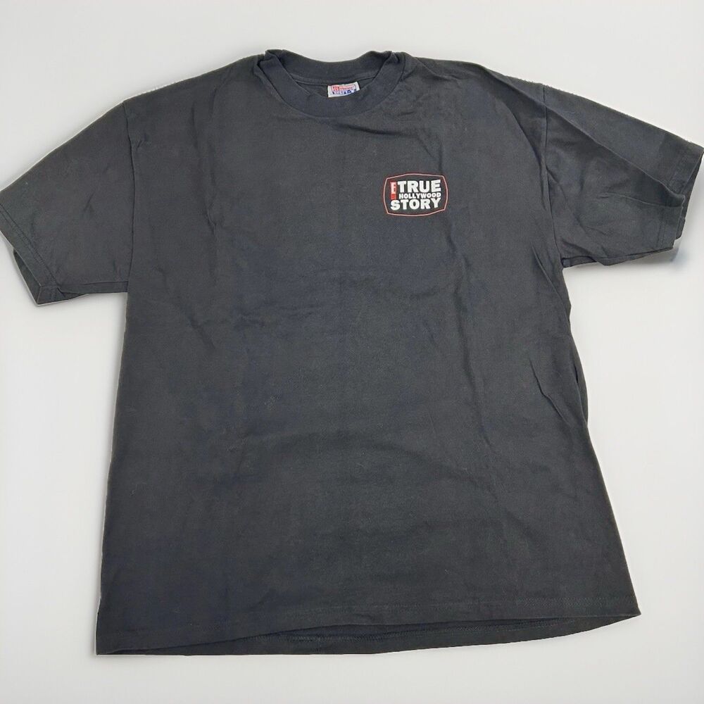 vintage E E! true hollywood story shirt XL Extra Large Hanes Beefy